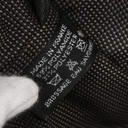 Pre Owned Hermes Herline Gray Canvas Tote