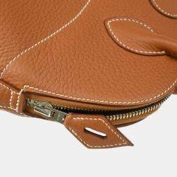 Pre Owned Hermes Gold Taurillon Clemence Bolide 31 2way Handbag