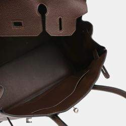 Pre Owned Hermes Chocolat Togo Birkin 30 Handbag