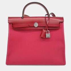 Pre Owned Hermes NEW ZIP Herbag Small Bag 
