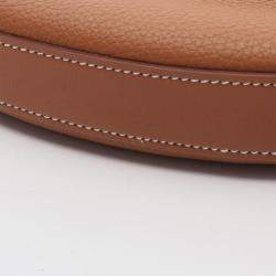 Pre Owned حقيبة هيرمس أركون سليم جلد توغو بني للكتف