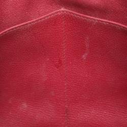 Pre Owned Hermes Tosca Taurillon Clemence Leather Palladium Finish Kelly Retourne 35 Bag