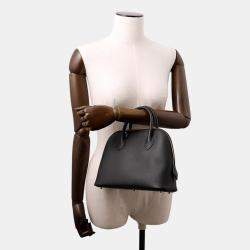 Pre Owned Hermes Bolide  Size 25 1923 Black Epsom