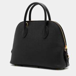Pre Owned Hermes Bolide  Size 25 1923 Black Epsom