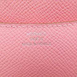 Pre Owned Hermes Constance3 Size Mini Miroir Rose Confetti Epsom 