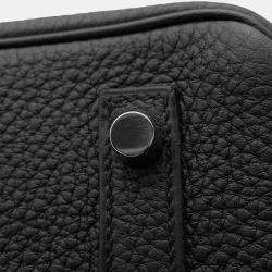 Pre Owned Hermes Birkin Size 30 Black Togo Leather Bag