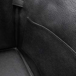 Pre Owned Hermes Birkin Size 30 Black Togo Leather Bag 