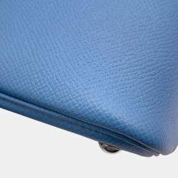 Pre Owned Hermes Bolide Azur Epsom Size 27