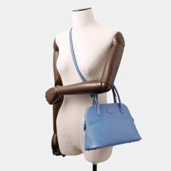Pre Owned Hermes Bolide Azur Epsom Size 27