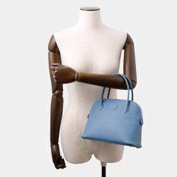Pre Owned Hermes Bolide Azur Epsom Size 27