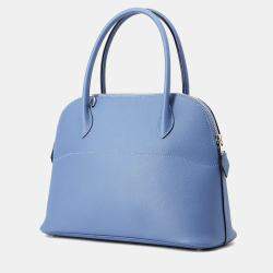 Pre Owned Hermes Bolide Azur Epsom Size 27