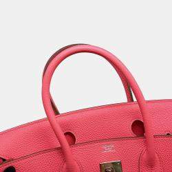 Pre Owned Hermes Birkin Rose Lipstick Togo Leather Size 30