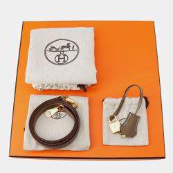 Pre Owned Hermes Bolide1923 Etoupe Epsom Size 25