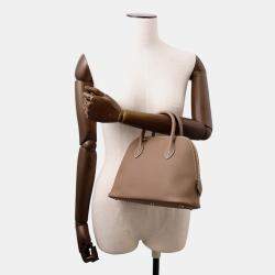 Pre Owned Hermes Bolide1923 Etoupe Epsom Size 25