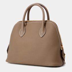 Pre Owned Hermes Bolide1923 Etoupe Epsom Size 25