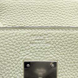 Pre Owned Hermes Birkin Grineve Togo Leather Size 30