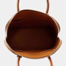 Pre Owned Hermes Bolide 1923 Gold Epsom Size 30