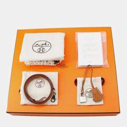 Pre Owned Hermes Bolide 1923 Gold Epsom Size 30