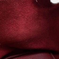 Pre Owned Hermes Picotin Lock Rouge Grenat Taurillon Clemence Size PM