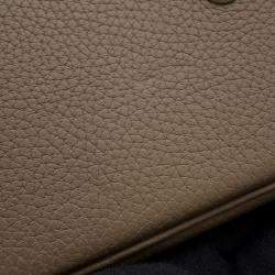 Pre Owned Hermes Bolide Etoupe Taurillon Clemence Size 31