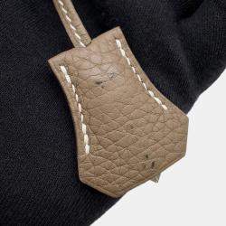 Pre Owned Hermes Bolide Etoupe Taurillon Clemence Size 31