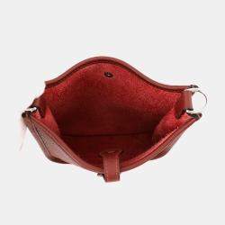 Pre Owned Hermes Evelyne Long Rouge H Taurillon Clemence Size TPM