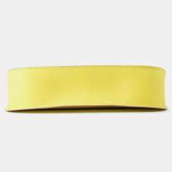 Pre Owned Hermes Jypsiere Lime Swift Leather Size Mini