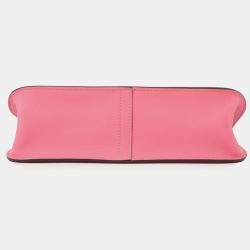 Pre Owned Hermes Halzan Rose Azalee Evercolor Size 25