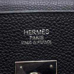 Pre Owned Hermes Birkin Black Togo Leather Size 35
