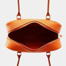 Pre Owned Hermes Plume Orange Epsom Size Mini