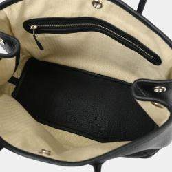 Pre Owned Hermes Black Negonda Garden Party 30 TPM Tote Handbag
