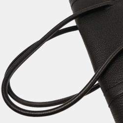 Pre Owned Hermes Black Chevre Myzore Drag 2 32 Handbag