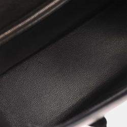 Pre Owned Hermes Black Chevre Myzore Drag 2 32 Handbag