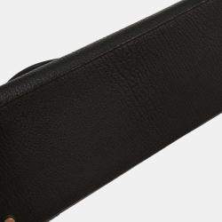 Pre Owned Hermes Black Chevre Myzore Drag 2 32 Handbag