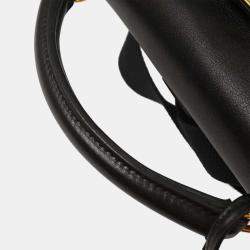Pre Owned Hermes Black Gulliver Kelly A Dos GM Backpack