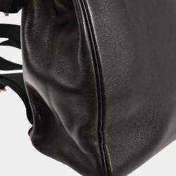 Pre Owned Hermes Black Gulliver Kelly A Dos GM Backpack