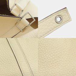Pre Owned Hermes Picotin Lock 22 Handbag In Taurillon Clemence Leather