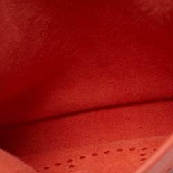 Pre Owned Hermès Orange Field Taurillon Clemence Leather Evelyne TPM Bag