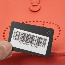 Pre Owned Hermès Orange Field Taurillon Clemence Leather Evelyne TPM Bag