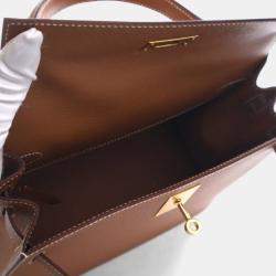 Pre Owned Hermes Gold Epsom Sellier Kelly 28