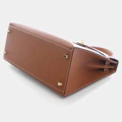 Pre Owned Hermes Gold Epsom Sellier Kelly 28