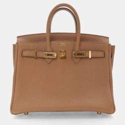 Pre Owned Hermes Chai Togo Birkin 25