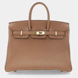 Pre Owned Hermes Chai Togo Birkin 25