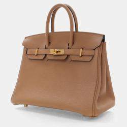 Pre Owned Hermes Chai Togo Birkin 25