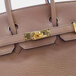 Pre Owned Hermes Chai Togo Birkin 25