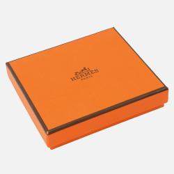 Pre Owned Hermes Bastia Verso Spo Orange/Mauve Pale Epsom