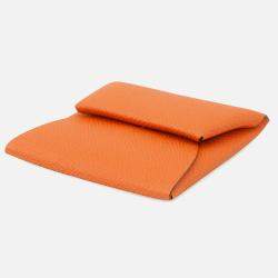 Pre Owned Hermes Bastia Verso Spo Orange/Mauve Pale Epsom