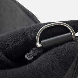 Pre Owned Hermes Evelyne3 Gray/Black Felt Leather PM