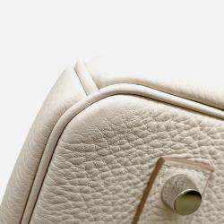 Pre Owned Hermes Birkin Craie Togo Leather Size 35