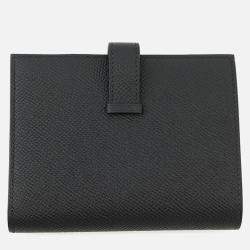 Pre Owned Hermes Bean Compact Black Epsom